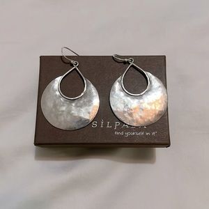 Silpada Crescent Drop Earrings